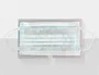 Pardo Portamascarilla Plegable de Polipropileno Transparente 10x60x90 mm