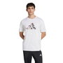 Camiseta de Manga Corta Hombre Adidas Photo Logo Blanco 15-16 Años
