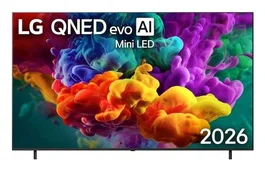 LG 86QNED87B6A Televisor QNED evo AI Mini LED 86 pulgadas 4K Smart TV