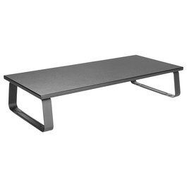Equip Soporte Sobremesa para Monitor de Acero Negro
