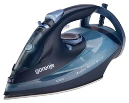 Gorenje SIH3200DB Plancha de vapor con suela cerámica, azul