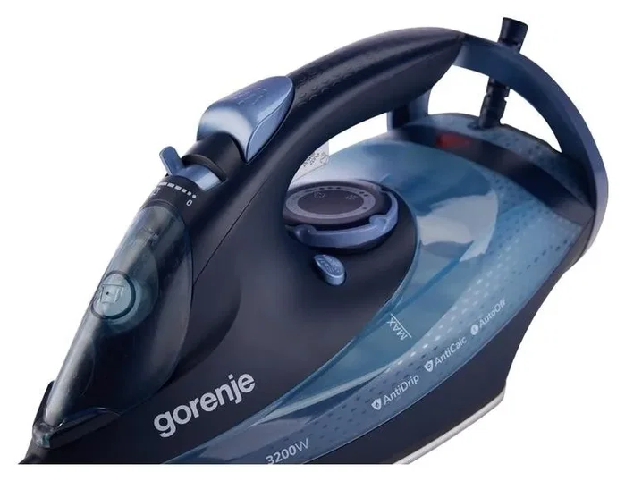 Gorenje SIH3200DB Plancha de vapor con suela cerámica, azul Gorenje SIH3200DB Plancha de vapor con suela cerámica, azul