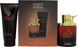 Manos De Fuego Caliente Gift Set: EDT 100ml y Hair Body Wash 150ml