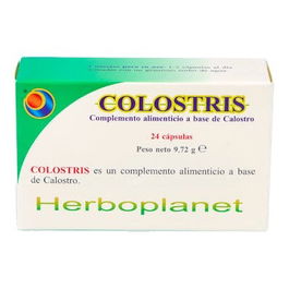 HERBOPLANET Colostris 24 Cápsulas | Ayuda al Sistema Inmune