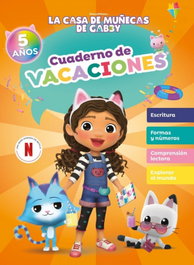 BEASCOA, La casa de muñecas de Gabby. Cuaderno de vacaciones - 5 años