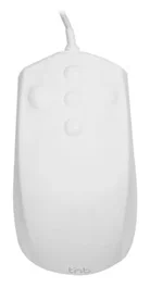 Tnb raton con cable medico ip68 blanco