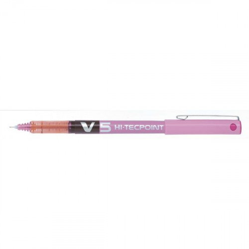 Pilot Rotulador V5 Hi-Tecpoint Tinta Líquida Rosa 0,5mm Pilot Rotulador V5 Hi-Tecpoint Tinta Líquida Rosa 0,5mm
