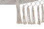 DKD Home Decor Silla Colgante Blanco Natural Algodon y Abeto 90 x 50 x 130 cm