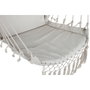 DKD Home Decor Silla Colgante de Algodón y Abeto Blanco