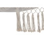 DKD Home Decor Silla Colgante de Algodón y Abeto Blanco