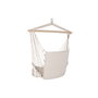 DKD Home Decor Silla Colgante de Algodón y Abeto Blanco