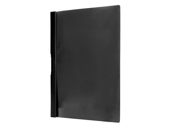 Beautone Carpeta Dossier Pinza Lateral DIN A4 Negra Polipropileno Pack 10