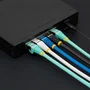 StarTech Cable de red NLBL-5M-CAT6A-PATCH Cat6a S/FTP 5m Azul - Blindado, 10GbE, 500MHz, LSZH, PoE++ 100W, Conectores RJ45 sin Enganche con Alivio de Tensión