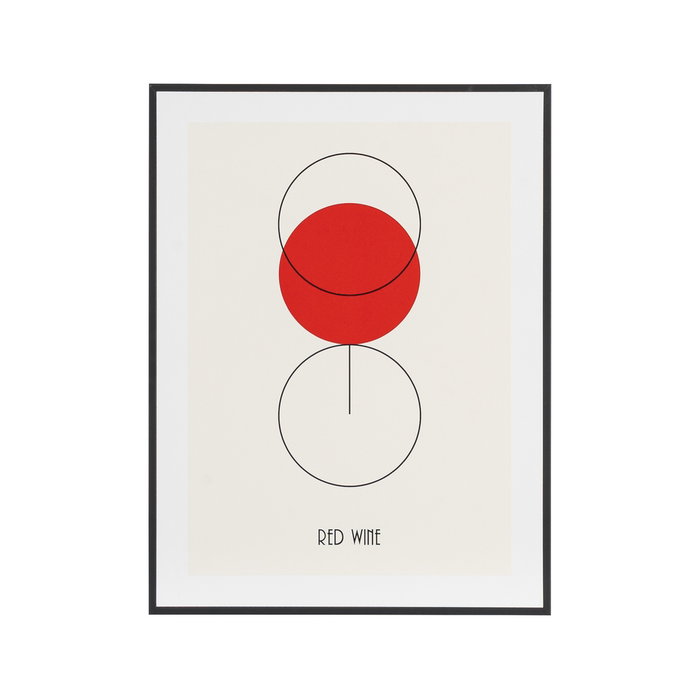 Cuadro Copa 3/M Madera Impreso 31,50 X 3,50 X 41 cm (Set de 3)