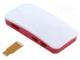 RASPBERRY PI Carcasa Oficial para Pi Zero/Zero W Blanco y Rojo