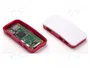 RASPBERRY PI Carcasa Oficial para Pi Zero/Zero W Blanco y Rojo