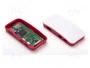 RASPBERRY PI Carcasa Oficial para Pi Zero/Zero W Blanco y Rojo