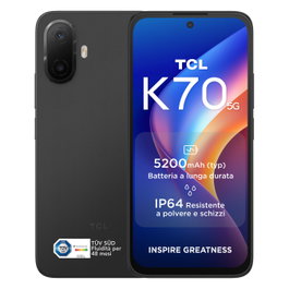 TCL K70 5G Midnight Black 128GB 4GB RAM