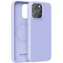 Vention KUDV0-10 Funda de Silicona Líquida con MagSafe para iPhone 13 - Color Morado