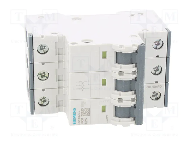 SIEMENS 5SY4325-7 Interruptor magnetotérmico 25A 3 polos 10kA