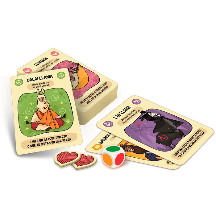 Clementoni 55637 Drama Llama - Juego de Cartas de Acción para Niños de +10 Años y Adultos, de 3 a 5 Jugadores, en Español