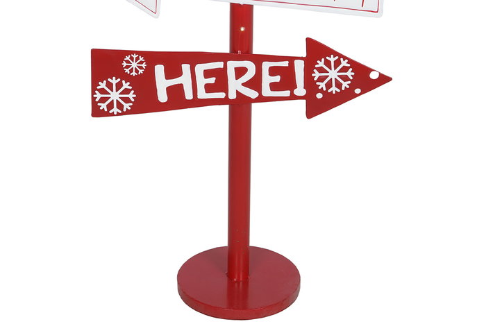 DKD Home Decor Farola Navidad Tradicional Rojo 22 x 154 x 54.5 cm