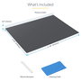 StarTech.com Filtro de Privacidad para Monitor de 23.8 Pulgadas, Colgante, Acrílico, Antihuellas, Ángulo +/- 30°, Antirrayones, Azul, 16:9, Negro - Filtro para Pantalla sin Marco
