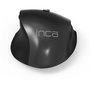 INCA IWM-515 Ratón Láser Inalámbrico Bluetooth + USB 3600 DPI para Oficina Mano Derecha Negro