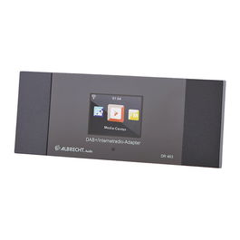 Albrecht DR 463+ Radio Internet DAB+ y UKW con Bluetooth, WiFi, Spotify, Amazon Music, Pantalla, Portátil, Gris