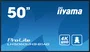 Iiyama LH5060UHS-B1AG Pantalla de Señalización Digital 50 pulgadas 4K UHD