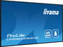 Iiyama LH5060UHS-B1AG Monitor 50" UHD 3840x2160 500cd/m2 Android 11 OS Operación 24/7 Lanscape/Portrait Soporte Pared Incluido