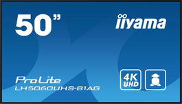 Iiyama LH5060UHS-B1AG 50'' 4K UHD IPS Monitor Profesional Android 11 24/7