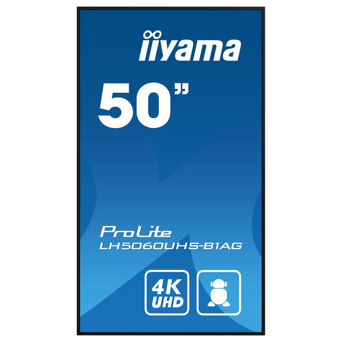 Iiyama LH5060UHS-B1AG Pantalla de Señalización Digital 50 pulgadas 4K UHD