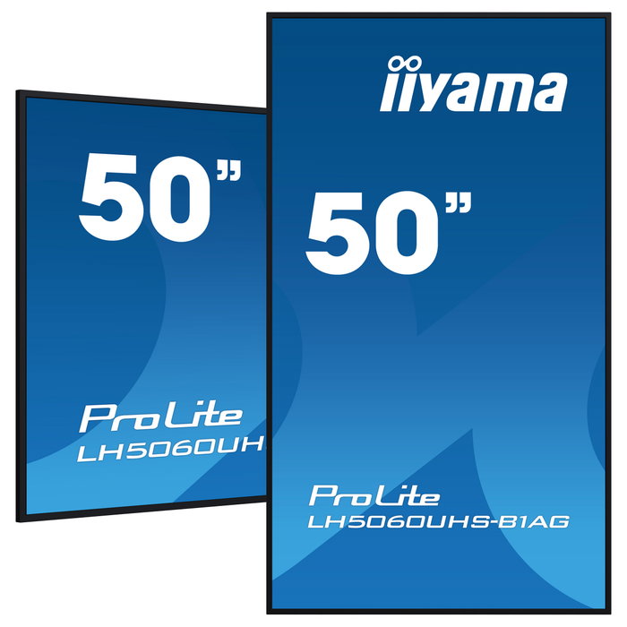 Iiyama LH5060UHS-B1AG Pantalla de Señalización Digital 50 pulgadas 4K UHD