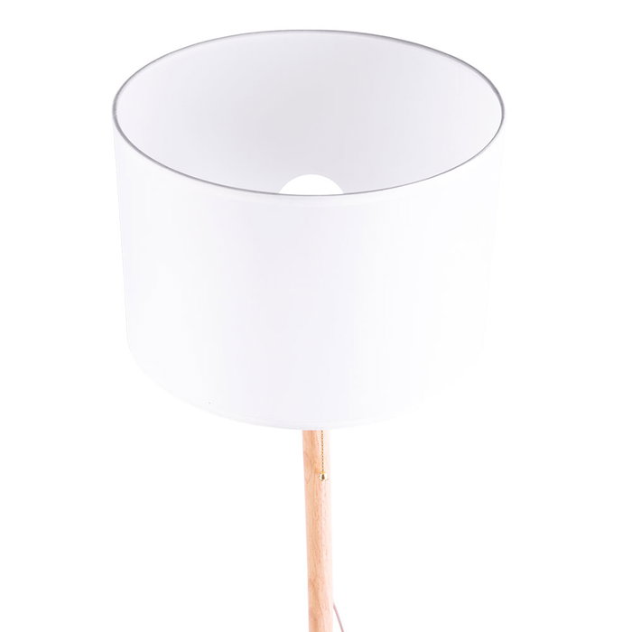 Walter Lámpara de Suelo Nórdica en Metal/Madera