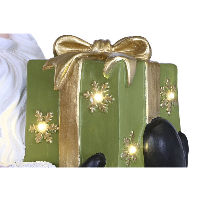 DKD Home Decor Figura LED Magnesia Papá Noel Multicolor 52x45x121 cm