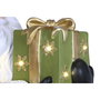 DKD Home Decor Figura LED Magnesia Papá Noel Multicolor 52x45x121 cm