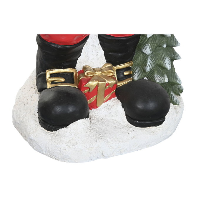 DKD Home Decor Figura LED Magnesia Papá Noel Multicolor 52x45x121 cm