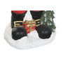 DKD Home Decor Figura LED Magnesia Papá Noel Multicolor 52x45x121 cm