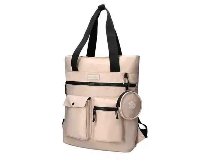 Antartik Mochila Bolso Flip Bag con Acolchado para Portátil 15/ Beige 400x120x390 mm