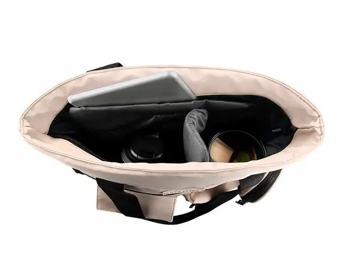 Antartik Mochila Bolso Flip Bag con Acolchado para Portátil 15/ Beige 400x120x390 mm