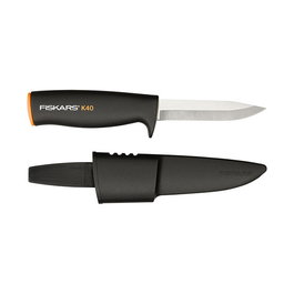 Fiskars K40 Cuchillo Universal - Cuchillo de cocina de uso múltiple Fiskars