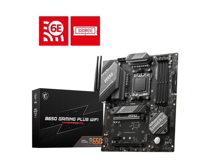 MSI B650 GAMING PLUS WIFI ATX DDR5 AM5 Negro