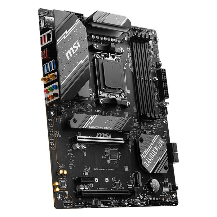 MSI Placa Base B650 GAMING PLUS WiFi ATX para AMD Zócalo AM5 DDR5 con WiFi 6 MSI Placa Base B650 GAMING PLUS WiFi ATX para AMD Zócalo AM5 DDR5 con WiFi 6