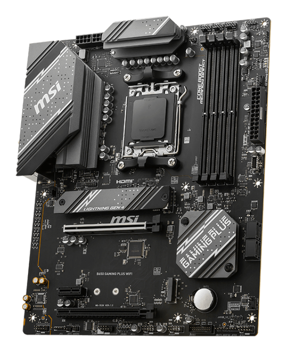 MSI B650 GAMING PLUS WiFi Placa Base ATX AMD B650 Socket AM5 DDR5 para PC