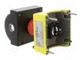 SIEMENS Casete de control SIRIUS ACT con botón de cabeza de seta rojo