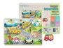 Imaginovo Puzle Infantil Madera 3D Vehículos +12 Meses 8 Piezas 29,5x22x1,7cm
