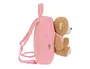 Safta Mochila Preescolar con Osito Extraíble Rosa