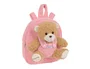 Safta Mochila Preescolar con Osito Extraíble Rosa