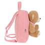 Safta Mochila Preescolar con Osito Extraíble Rosa